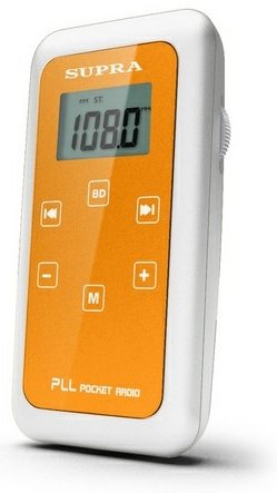 Радиоприемник SUPRA ST-104 Orange Радиоприемник SUPRA ST-104 Orange