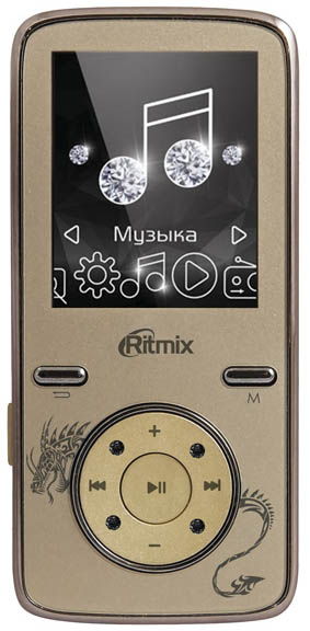 Плеер Ritmix RF-4850 Gold Плеер Ritmix RF-4850 Gold