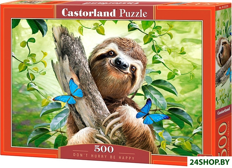 Пазл Castorland Счастливый ленивец Пазл Castorland Счастливый ленивец