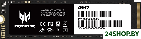 SSD Acer Predator GM7 2TB BL.9BWWR.119 SSD Acer Predator GM7 2TB BL.9BWWR.119