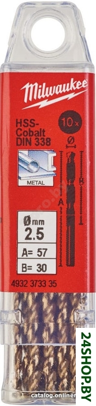 Набор сверл Milwaukee 4932373335 (10 предметов) Набор сверл Milwaukee 4932373335 (10 предметов)