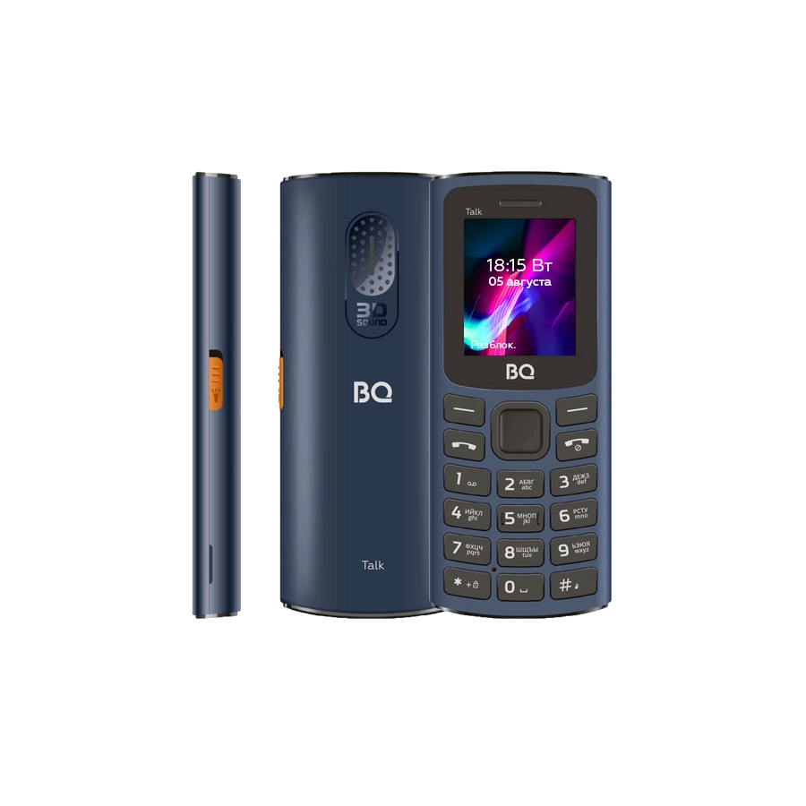 Кнопочный телефон BQ-Mobile BQ-1862 Talk (синий) Кнопочный телефон BQ-Mobile BQ-1862 Talk (синий)