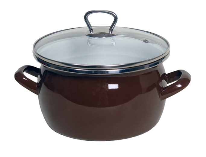 Кастрюля Omelia 1-2430111 (коричневый) Кастрюля Omelia 1-2430111 (коричневый)