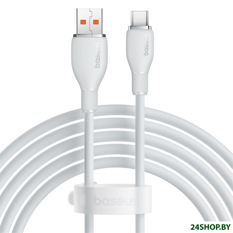 Кабель Baseus Pudding Series USB Type-A - USB Type-C (2 м, белый) (P10355703221-01) Кабель Baseus Pudding Series USB Type-A - USB Type-C (2 м, белый) (P10355703221-01)