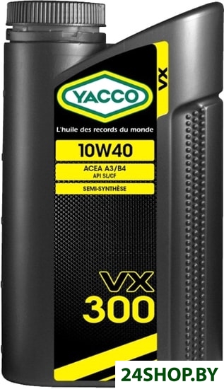 Моторное масло Yacco VX 300 10W-40 1л Моторное масло Yacco VX 300 10W-40 1л