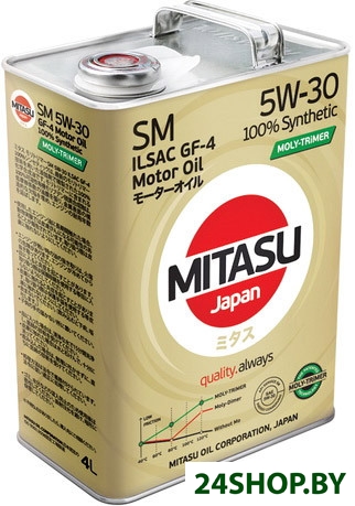 Моторное масло Mitasu MJ-M11 5W-30 4л Моторное масло Mitasu MJ-M11 5W-30 4л