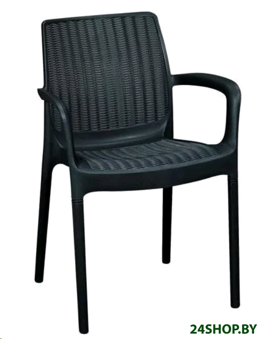 Стул садовый KETER Bali 3 / 206056 (графит) Стул садовый KETER Bali 3 / 206056 (графит)