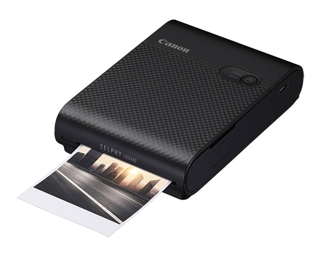 Мобильный фотопринтер Canon Selphy Square QX10 (черный) Мобильный фотопринтер Canon Selphy Square QX10 (черный)