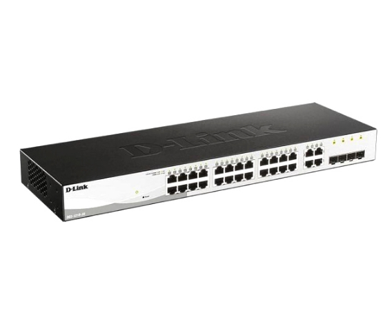 Настраиваемый коммутатор D-Link DGS-1210-28/F3A Настраиваемый коммутатор D-Link DGS-1210-28/F3A