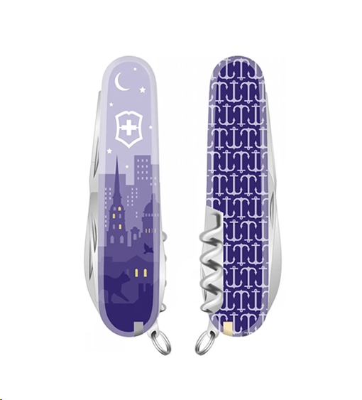 Нож перочинный Victorinox Spartan (1.3603.7R2-01) (синий/рисунок) Нож перочинный Victorinox Spartan (1.3603.7R2-01) (синий/рисунок)