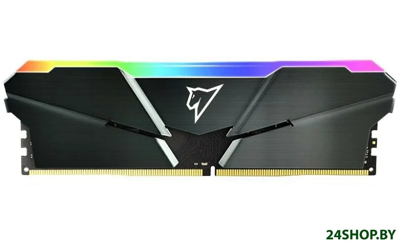 Оперативная память Netac Shadow RGB 16ГБ DDR4 3200 МГц NTSRD4P32SP-16E Оперативная память Netac Shadow RGB 16ГБ DDR4 3200 МГц NTSRD4P32SP-16E
