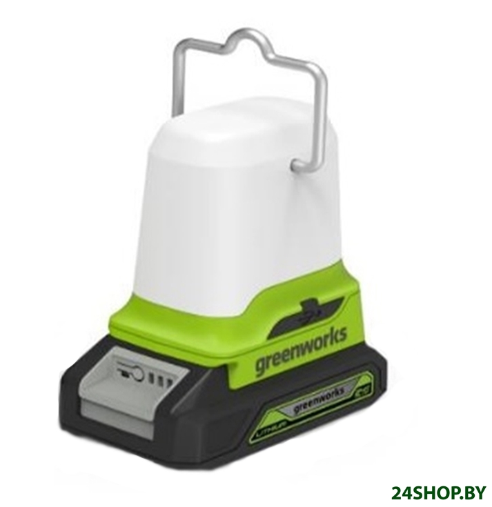 Фонарь Greenworks G24LA500 3501007 (без АКБ и ЗУ) Фонарь Greenworks G24LA500 3501007 (без АКБ и ЗУ)