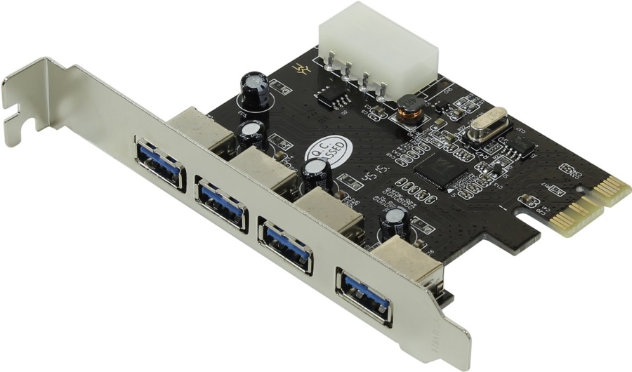 Контроллер USB 3.0 Orient VA-3U4PE Контроллер USB 3.0 Orient VA-3U4PE