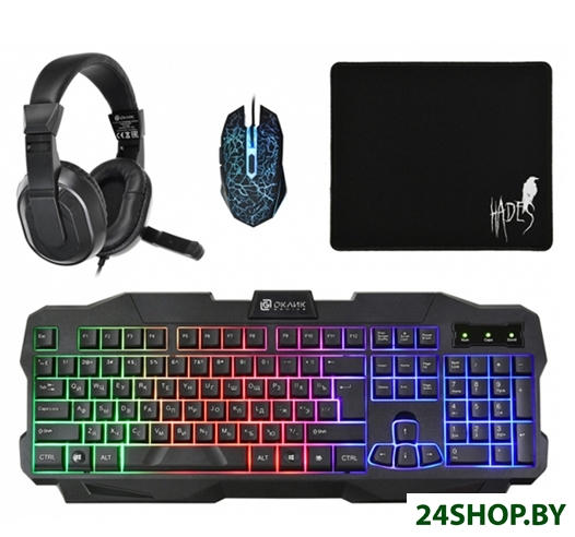 Игровой набор OKLICK HS-HKM200G Игровой набор OKLICK HS-HKM200G