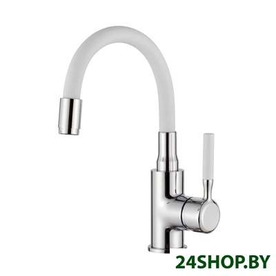 Смеситель Ledeme L1399-3 (хром/белый) Смеситель Ledeme L1399-3 (хром/белый)