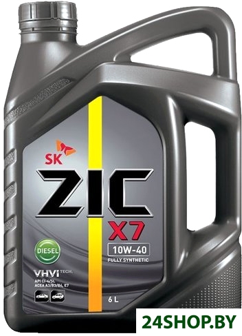 Моторное масло ZIC X7 Diesel 10W-40 6л Моторное масло ZIC X7 Diesel 10W-40 6л