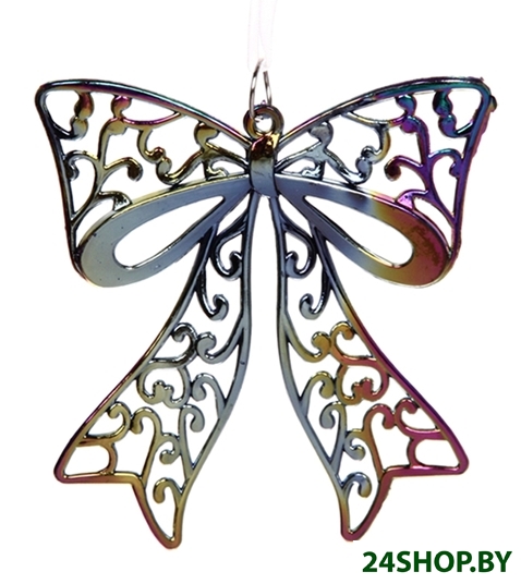 Подвеска Серпантин Бантик ажурный 9 см (хамелеон) 916-927 Подвеска Серпантин Бантик ажурный 9 см (хамелеон) 916-927