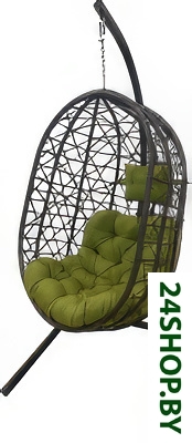 Подвесное кресло Garden Story Кокон XL D52-MT005 (черный/коричневый/оливковый) Подвесное кресло Garden Story Кокон XL D52-MT005 (черный/коричневый/оливковый)
