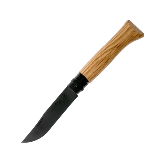 Нож туристический OPINEL №08 / 002172 (дуб, черный) Нож туристический OPINEL №08 / 002172 (дуб, черный)