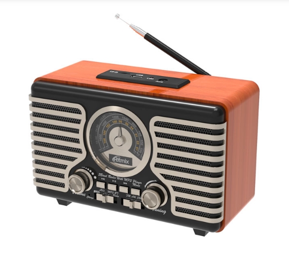 Радиоприемник Ritmix RPR-090 (золотистый) Радиоприемник Ritmix RPR-090 (золотистый)