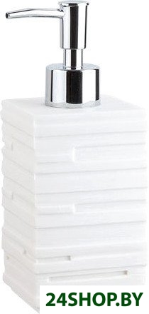 Дозатор для жидкого мыла Perfecto Linea 35-151103 (белый) Дозатор для жидкого мыла Perfecto Linea 35-151103 (белый)