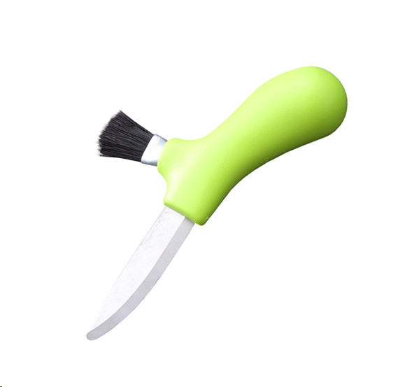 Нож туристический MORAKNIV Karl-Johan для грибов / 10935 (лайм) Нож туристический MORAKNIV Karl-Johan для грибов / 10935 (лайм)
