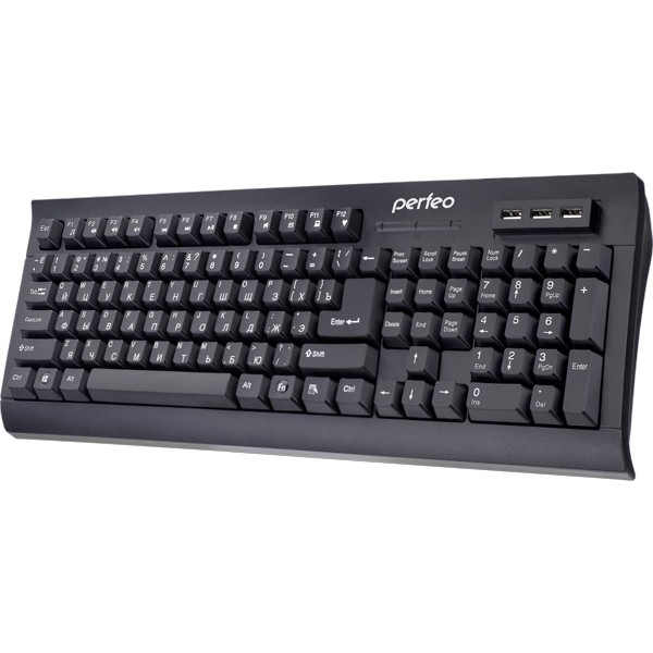 Клавиатура Perfeo Hub-Bit 3 USB Station Клавиатура Perfeo Hub-Bit 3 USB Station