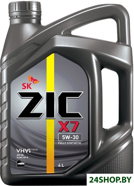 Моторное масло ZIC X7 5W-30 4л Моторное масло ZIC X7 5W-30 4л