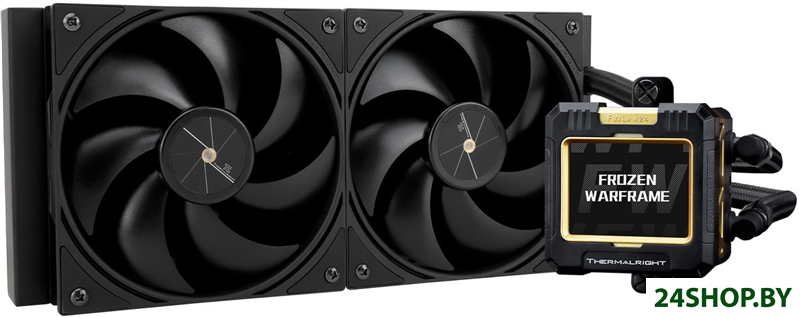 Система жидкостного охлаждения для процессора Thermalright Frozen Warframe 240 (черный) Система жидкостного охлаждения для процессора Thermalright Frozen Warframe 240 (черный)