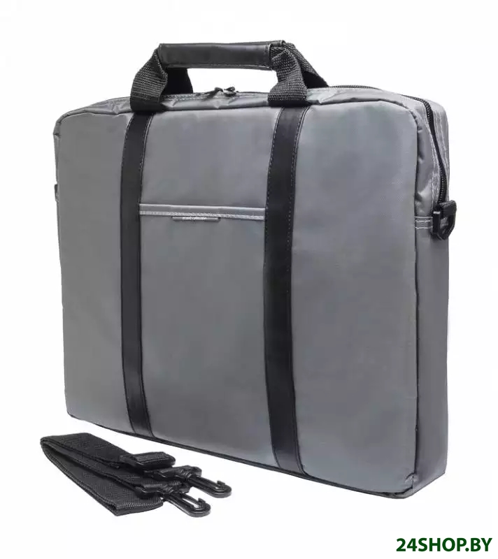Сумка для ноутбука PC Pet PCP-1003GR серый/черный Сумка для ноутбука PC Pet PCP-1003GR серый/черный
