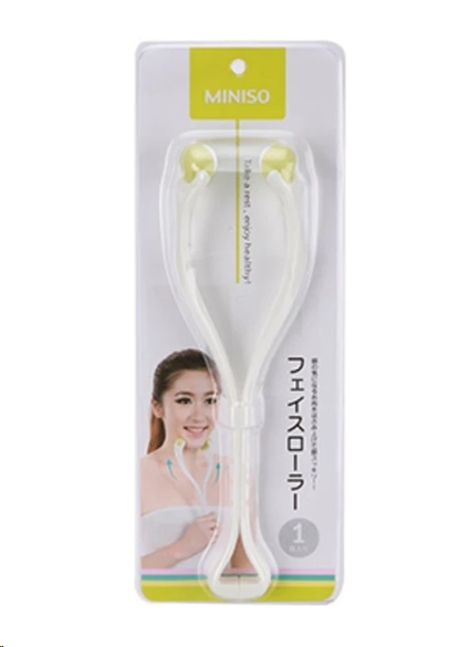 Ручной механический массажер Miniso 8317 (белый/зеленый) Ручной механический массажер Miniso 8317 (белый/зеленый)