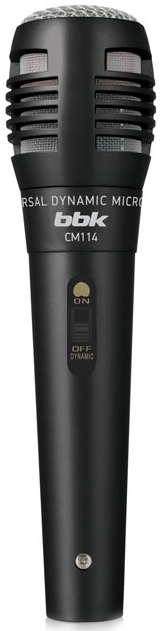 Микрофон BBK CM114 Black Микрофон BBK CM114 Black