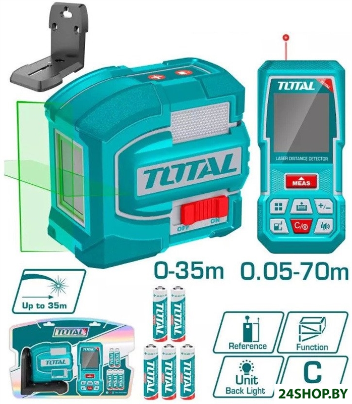 Total TOSLL0401 (лазерный уровень, лазерная рулетка) Total TOSLL0401 (лазерный уровень, лазерная рулетка)