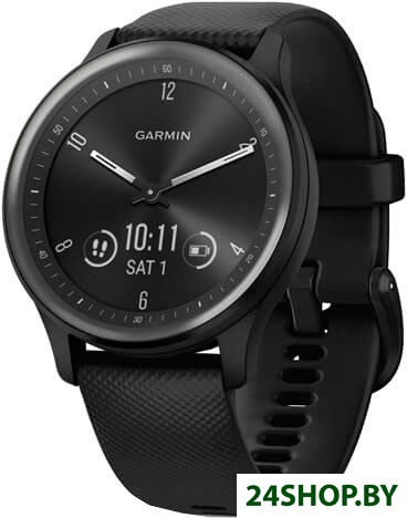 Умные часы Garmin Vivomove Sport (черный/черный сланцевый) Умные часы Garmin Vivomove Sport (черный/черный сланцевый)