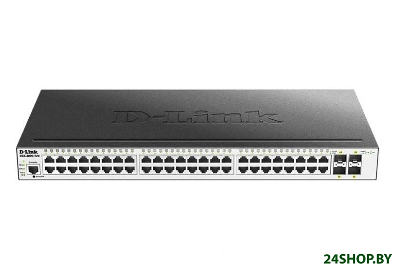 Управляемый коммутатор 2-го уровня D-Link DGS-3000-52X/B2A Управляемый коммутатор 2-го уровня D-Link DGS-3000-52X/B2A