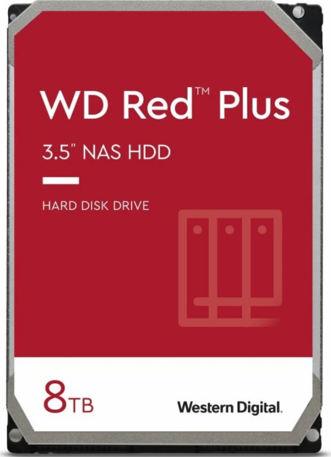 Жесткий диск WD Original SATA-III 8Tb WD80EFBX NAS Red Plus Жесткий диск WD Original SATA-III 8Tb WD80EFBX NAS Red Plus