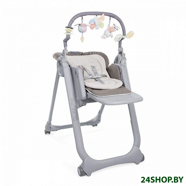Стульчик для кормления Chicco Polly Magic Relax (cocoa) Стульчик для кормления Chicco Polly Magic Relax (cocoa)