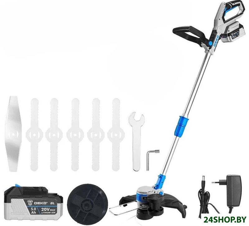 Триммер Deko DKTR20 063-4408-1 (с 2-мя АКБ) Триммер Deko DKTR20 063-4408-1 (с 2-мя АКБ)