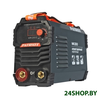 Аппарат сварочный инверторный PATRIOT WM230D Аппарат сварочный инверторный PATRIOT WM230D