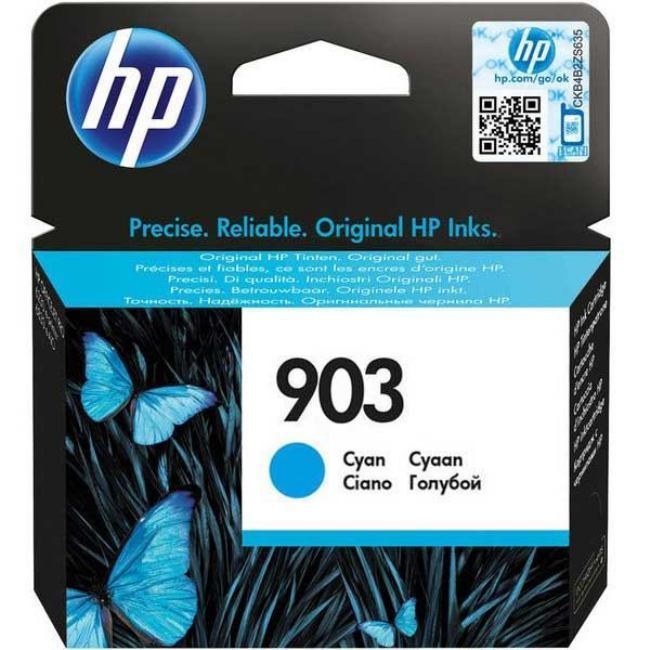 Картридж HP 903 Cyan (T6L87AE) Картридж HP 903 Cyan (T6L87AE)
