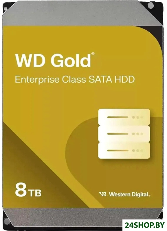Жесткий диск WD Gold 8TB WD8005FRYZ Жесткий диск WD Gold 8TB WD8005FRYZ