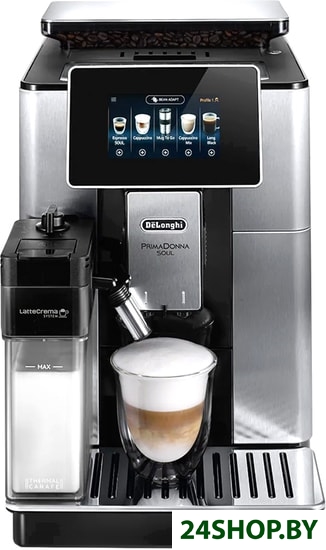 Эспрессо кофемашина DeLonghi PrimaDonna Soul ECAM 610.75.MB Эспрессо кофемашина DeLonghi PrimaDonna Soul ECAM 610.75.MB