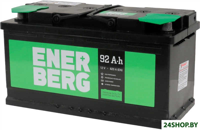 Автомобильный аккумулятор Enerberg 92 R+ (92 А·ч) Автомобильный аккумулятор Enerberg 92 R+ (92 А·ч)