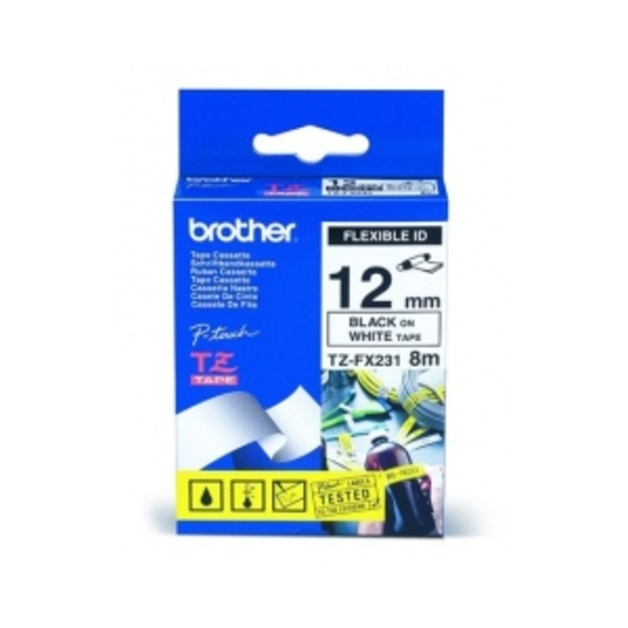 Картридж ленточный Brother TZEFX231 (черный) Картридж ленточный Brother TZEFX231 (черный)