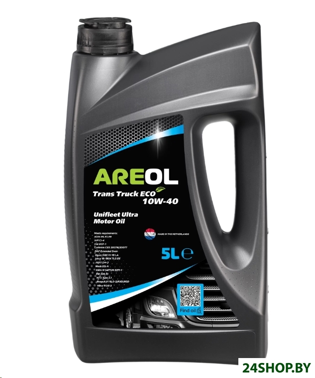 Моторное масло Areol Trans Truck Eco 10W-40 5л Моторное масло Areol Trans Truck Eco 10W-40 5л
