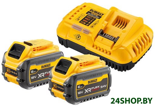 Аккумулятор с зарядным устройством DeWalt DCB118T2 (18В/2x6 Ач) Аккумулятор с зарядным устройством DeWalt DCB118T2 (18В/2x6 Ач)