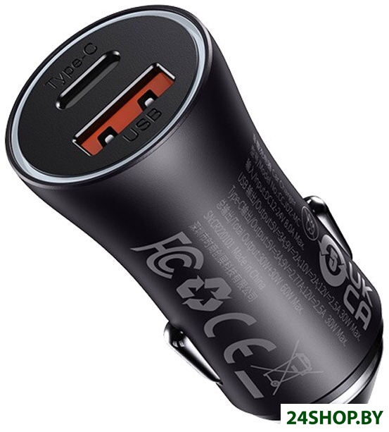 Автомобильное зарядное Baseus CGJM000113 Автомобильное зарядное Baseus CGJM000113