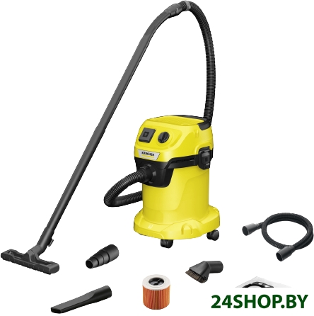 Пылесос Karcher WD 3 P V-17/4/20 1.628-175.0 Пылесос Karcher WD 3 P V-17/4/20 1.628-175.0