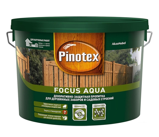 Пропитка Pinotex Focus Aqua 2.5 л (палисандр) Пропитка Pinotex Focus Aqua 2.5 л (палисандр)