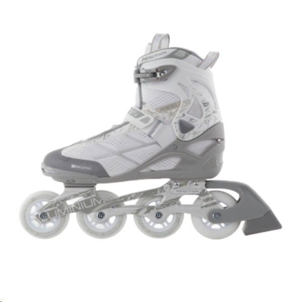 Роликовые коньки Reaction DJBIJYJQE6 / S20ERERS009-02 (р-р 40, серебряный) Роликовые коньки Reaction DJBIJYJQE6 / S20ERERS009-02 (р-р 40, серебряный)